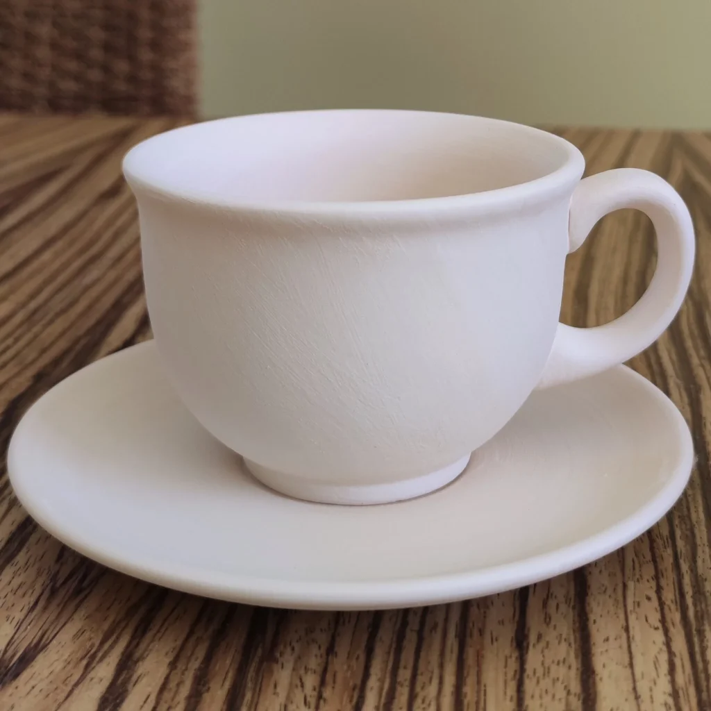 Ceramiczna filiżanka, wzór pierwszy
