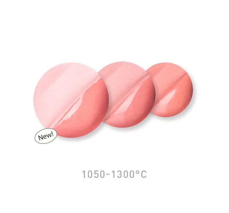 Próbka farby V-317 Coral po wypaleniu