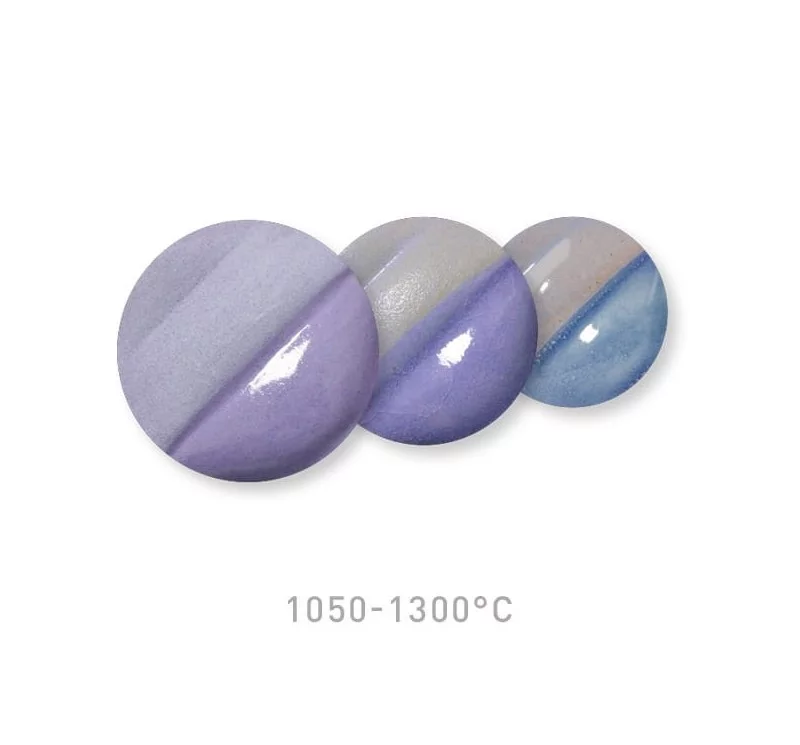 Próbka farby V-320 Lavender po wypaleniu